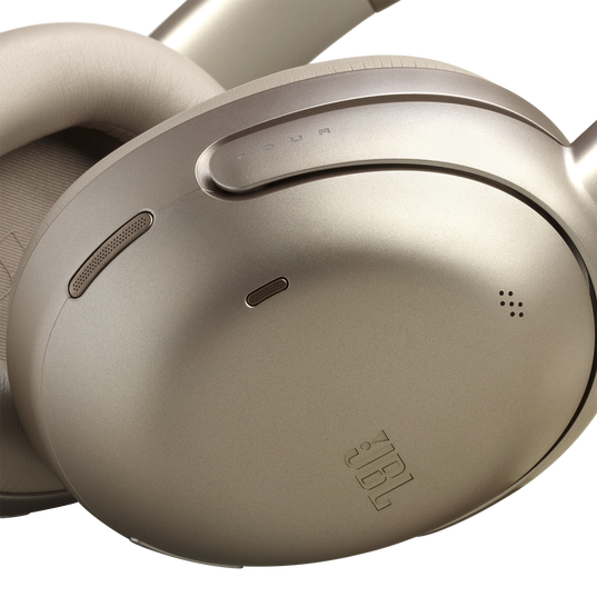 JBL Tour One M3 - Mocha - Wireless over-ear Noise Cancelling headphones - Detailshot 3